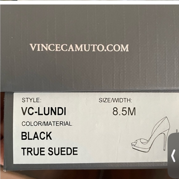 Vince Camuto platform peep toe pump - Picture 6 of 6